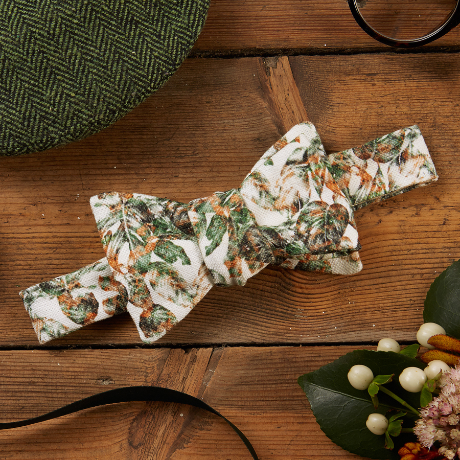 Urban Jungle Handmade Bow Tie by The Kat & Monocle